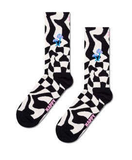 Happy Socks Distorted Check Κάλτσα