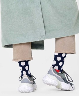Happy Socks Big Dot Block Κάλτσα