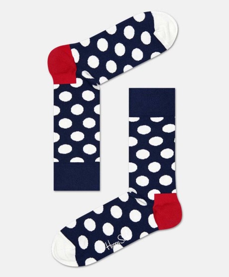 Happy Socks Big Dot Block Κάλτσα