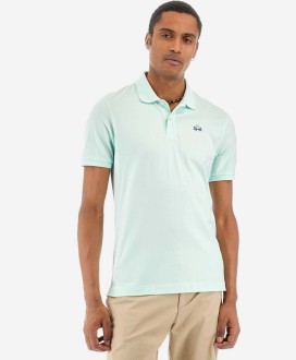 Slim-fit μπλουζάκι πόλο από ελαστικό βαμβάκι