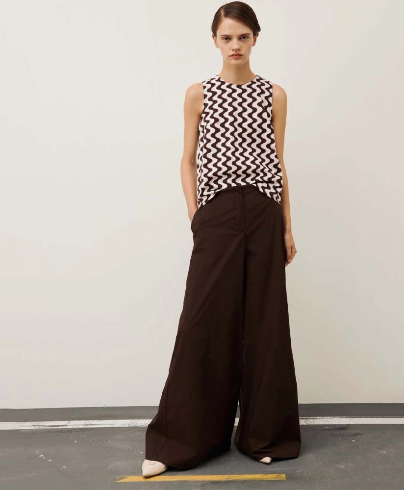 Wide-leg trousers