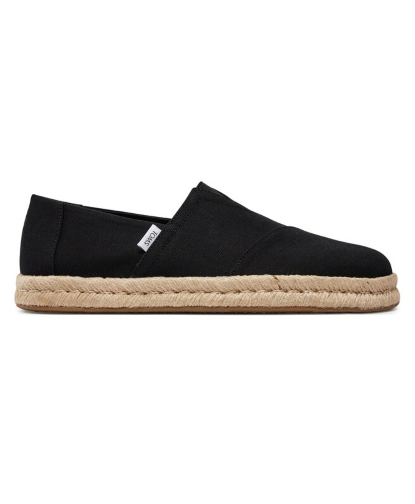 Toms Alpargata Rope Black Men