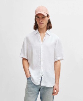 SHIRT IN LINEN CANVAS