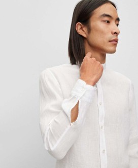 SHIRT IN LINEN CANVAS