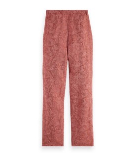 Faye high rise relaxed tapered leg trousers