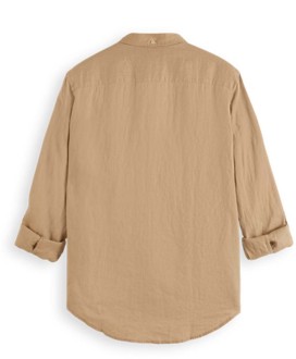 Linen Shirt With Sleeve Adjustments