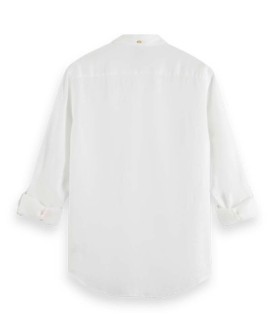 Linen Shirt With Sleeve Adjustments