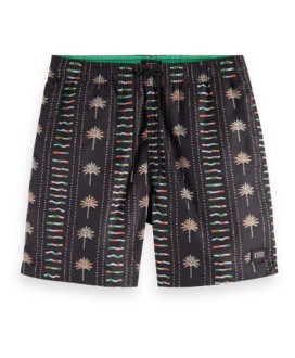 Mid Length Swim Short All Over Print