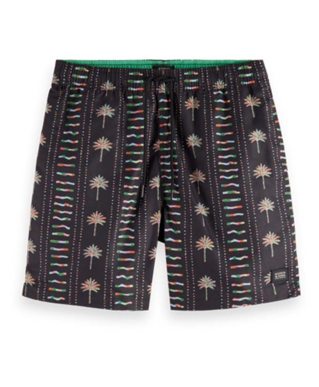 Mid Length Swim Short All Over Print