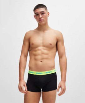 THREE-PACK OF LOGO-WAISTBAND TRUNKS