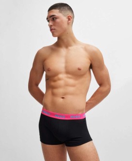 THREE-PACK OF LOGO-WAISTBAND TRUNKS