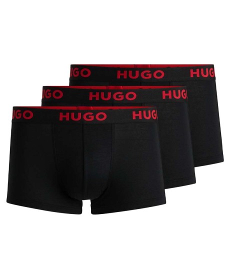 THREE-PACK OF STRETCH-JERSEY TRUNKS WITH LOGO WAISTBANDS