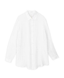 Gauze oversized shirt