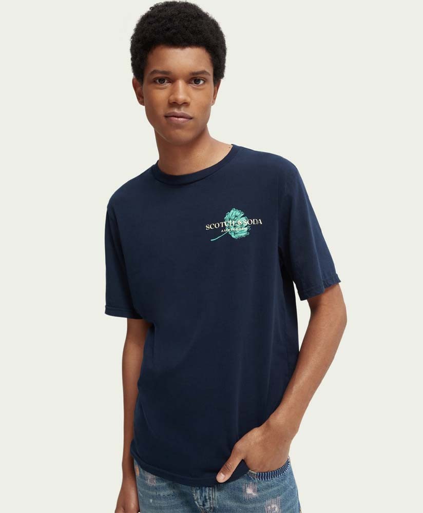 Graphic Jersey Crewneck T-Shirt