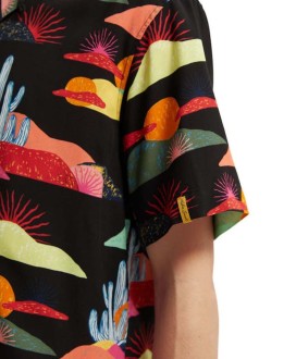 Abel Macias X Scotch & Soda Printed Shortsleeve Shirt