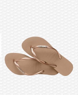 Havaianas Slim Logo Metallic