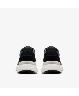 Clarks Men Craft Pace Black Leather Sneaker