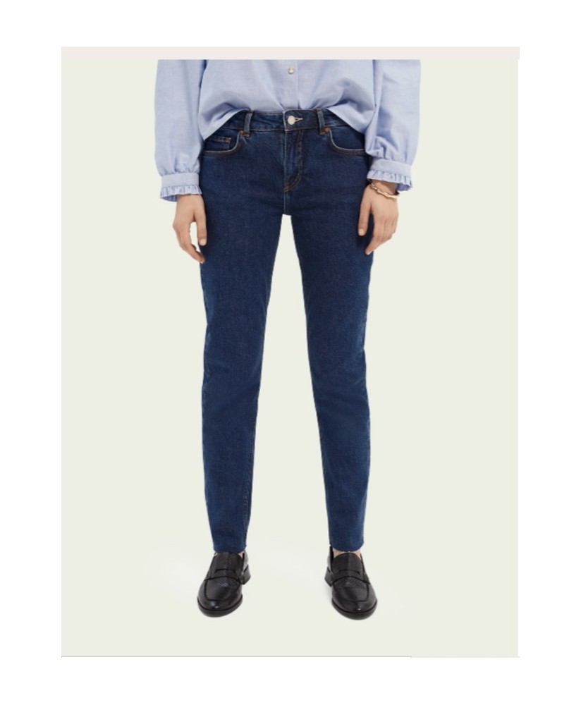 Comfort stretch cotton-blend jeans