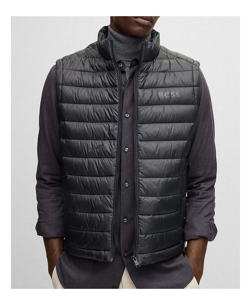 Boss Packable down gilet in water-repellent fabric