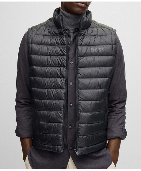 Boss Packable down gilet in water-repellent fabric