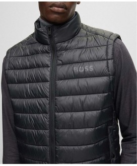 Boss Packable down gilet in water-repellent fabric