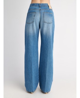 Zoe Wmn Pant Wide Leg Fit