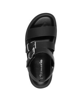 Flat Sandal μαύρο