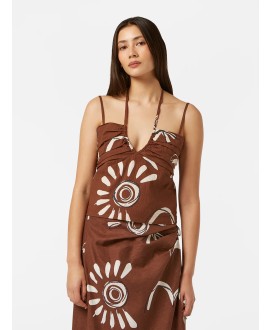 Gathered Strappy Tank