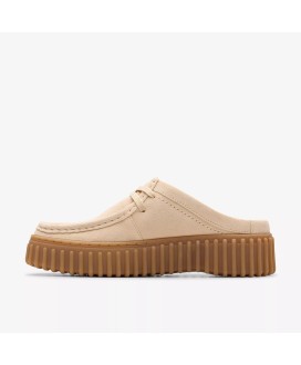 Torhill Mule Ecru Suede