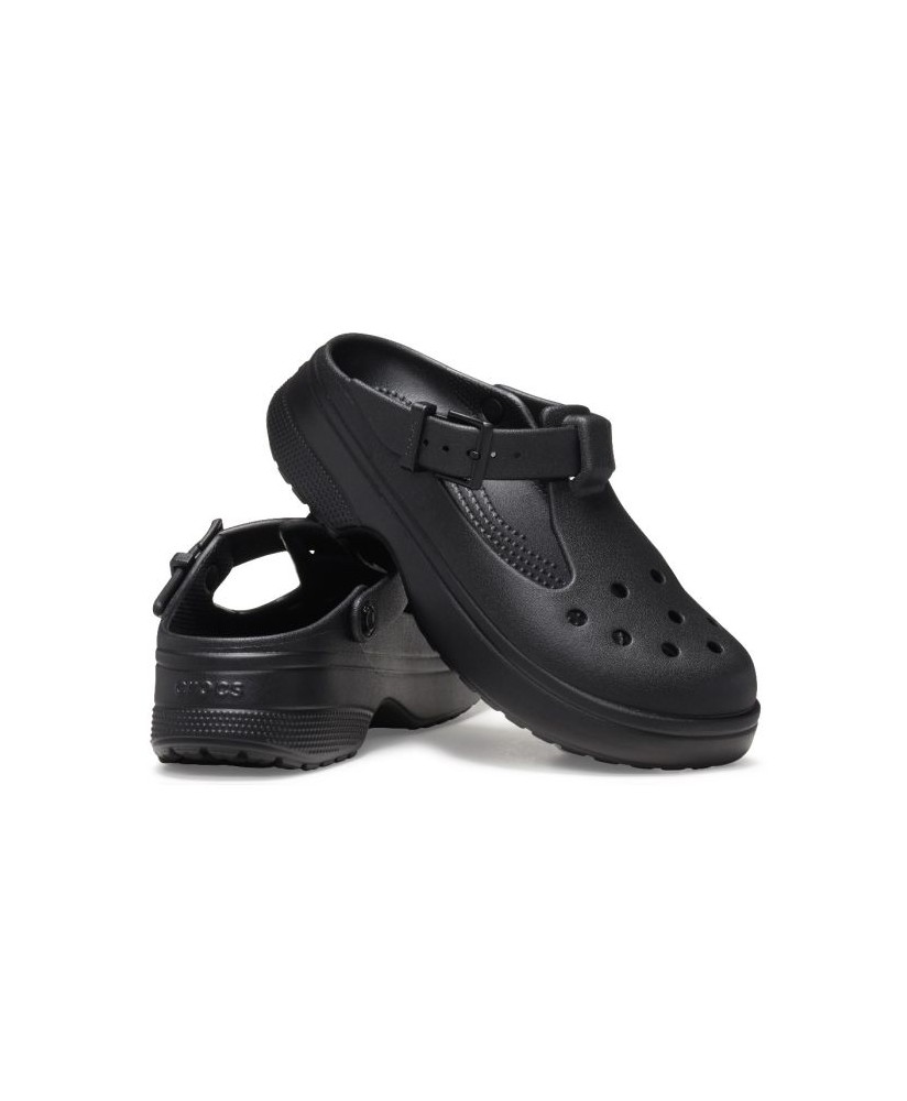 Classic Mary Jane Clog-Black