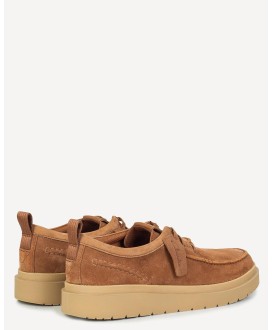 Clarks Polden Moc Cola Suede