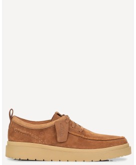 Clarks Polden Moc Cola Suede