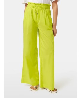 Cotton Voile Wide Leg Pants
