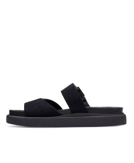 Aristella Mule Black Suede