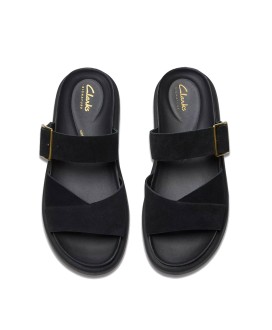 Aristella Mule Black Suede