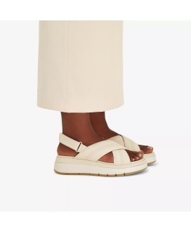 Tuscan Cross Cream Leather