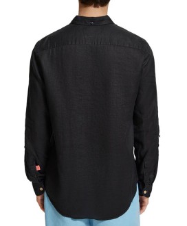 Linen Shirt Roll up Sleeves