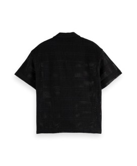 Crochet Short Sleeve Shirt