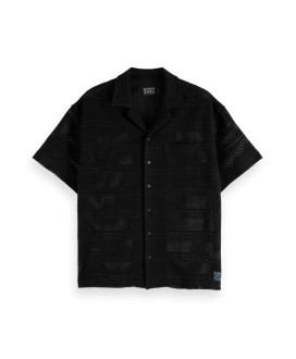 Crochet Short Sleeve Shirt