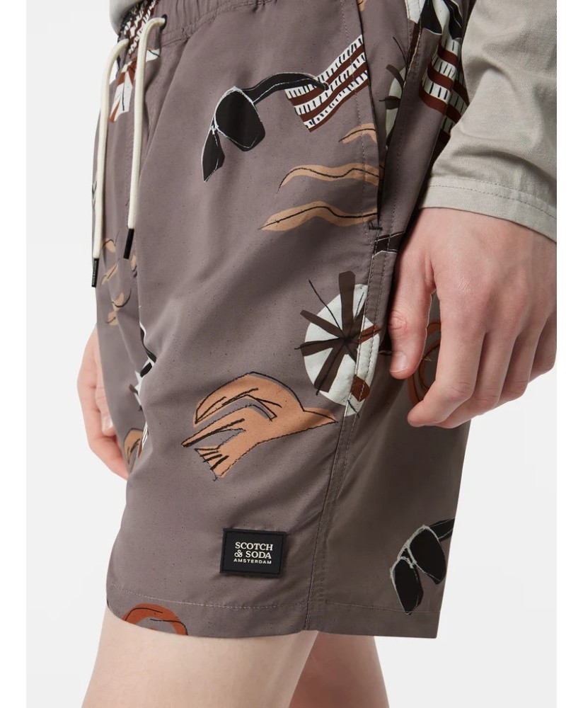 Printed Swim Shorts