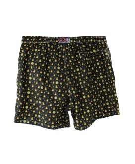 Lightweight fabric swim shorts Lighting with duck print