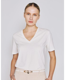 T-shirt V λαιμόκοψη