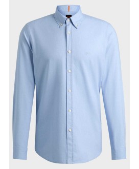 Boss Casual Shirt Button Down Regular Fit Rickert