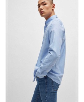 Boss Casual Shirt Button Down Regular Fit Rickert