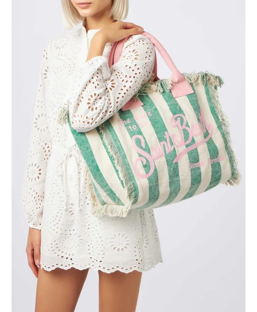 Cotton canvas Vanity Tina bag