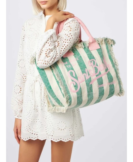 Cotton canvas Vanity Tina bag