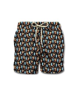Lightweight fabric swim shorts Negroni Drink