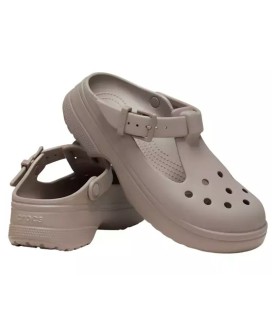 Classic Mary Jane Clog-Linen
