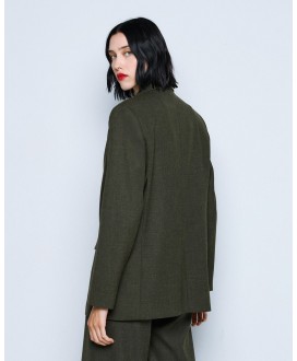 Σακάκι oversized με τσέπες