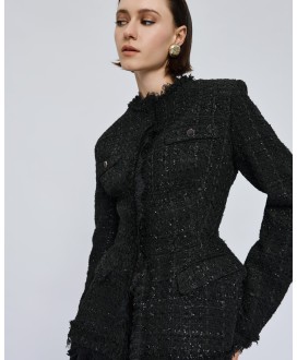 Σακάκι μεσάτο tweed